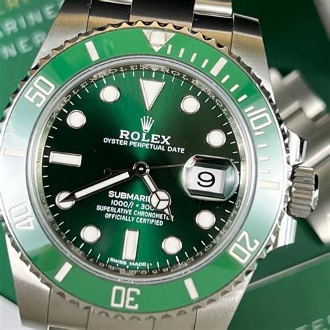 rolex hulk fond vert|rolex hulk for sale.